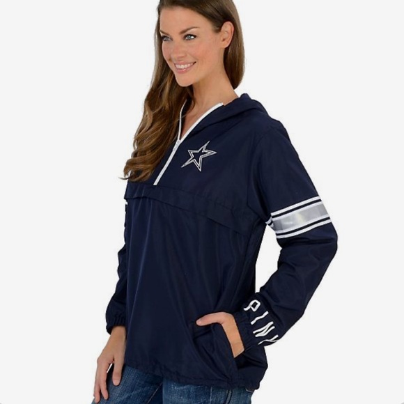 Victoria’s Secret Pink Dallas Cowboys Windbreaker - Picture 1 of 1